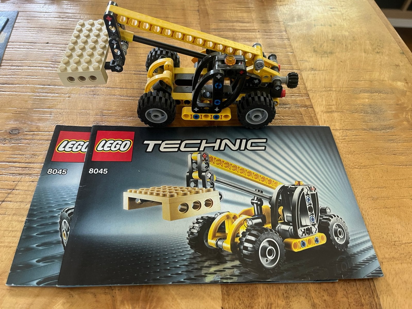 Lego Technic Mini Telehandler 8045, Ophalen of Verzenden, Zo goed als nieuw