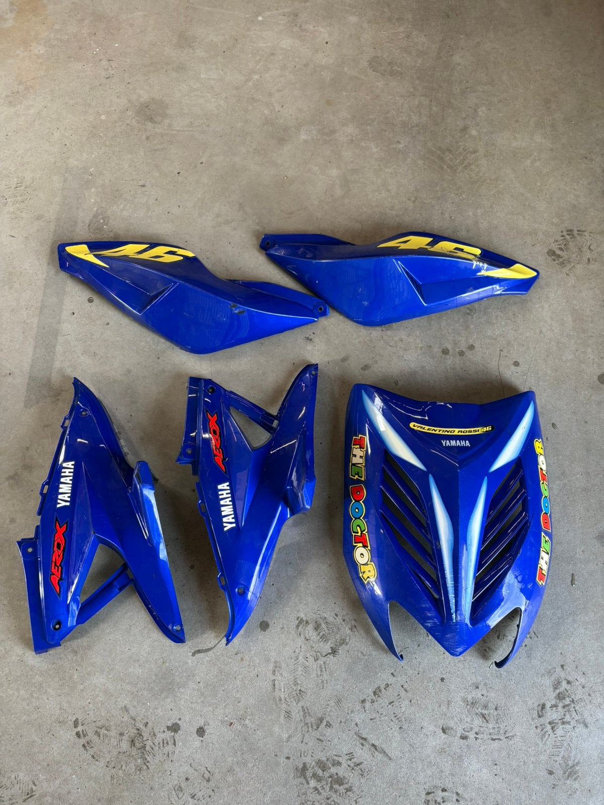 Yamaha aerox kappen, Fietsen en Brommers, Ophalen, Gebruikt, Kap, Yamaha