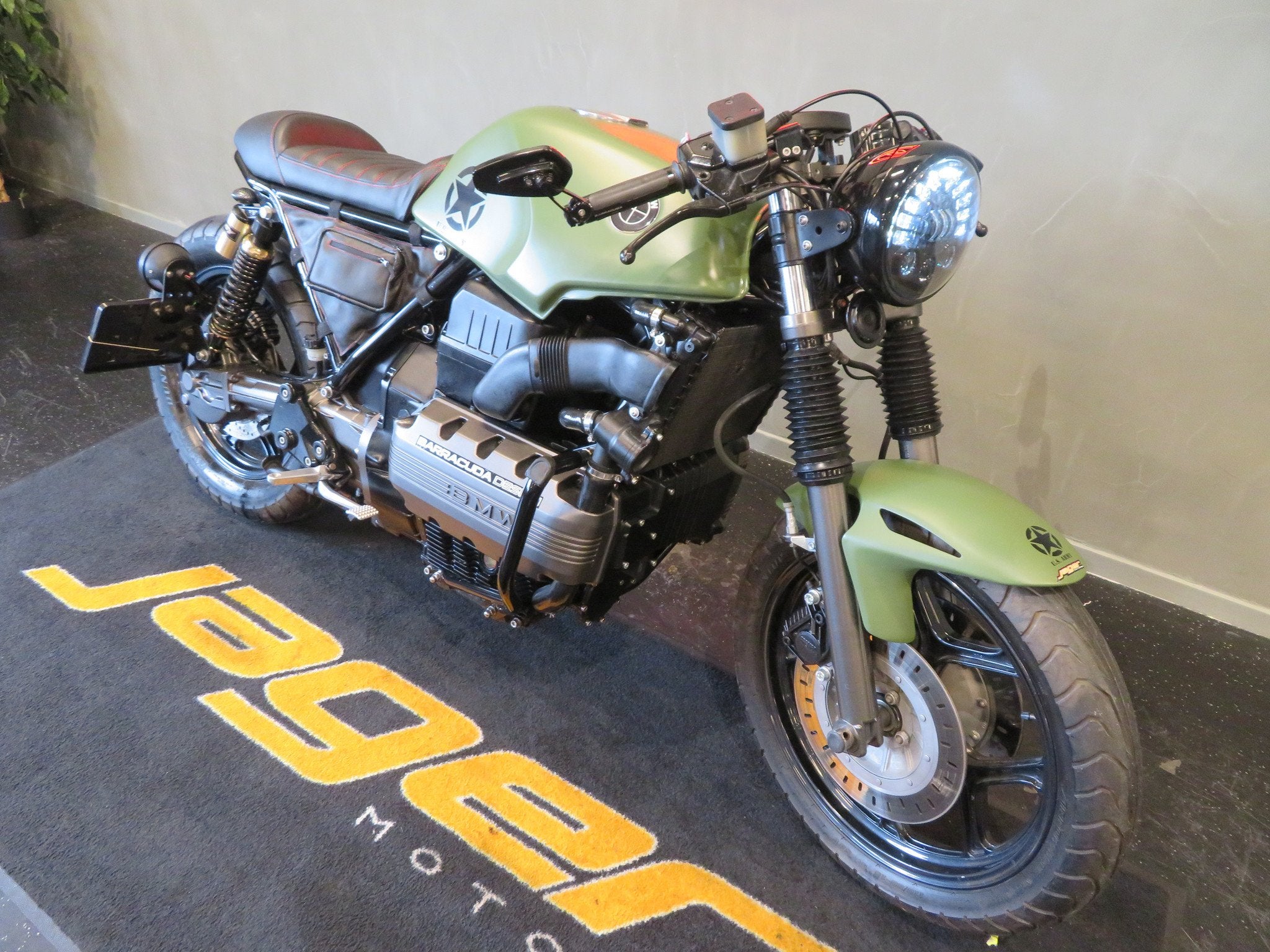BMW K 100 RS K100 CAFE RACER GPR (bj 1984), Motoren, Overig, Gebruikt, Bedrijf