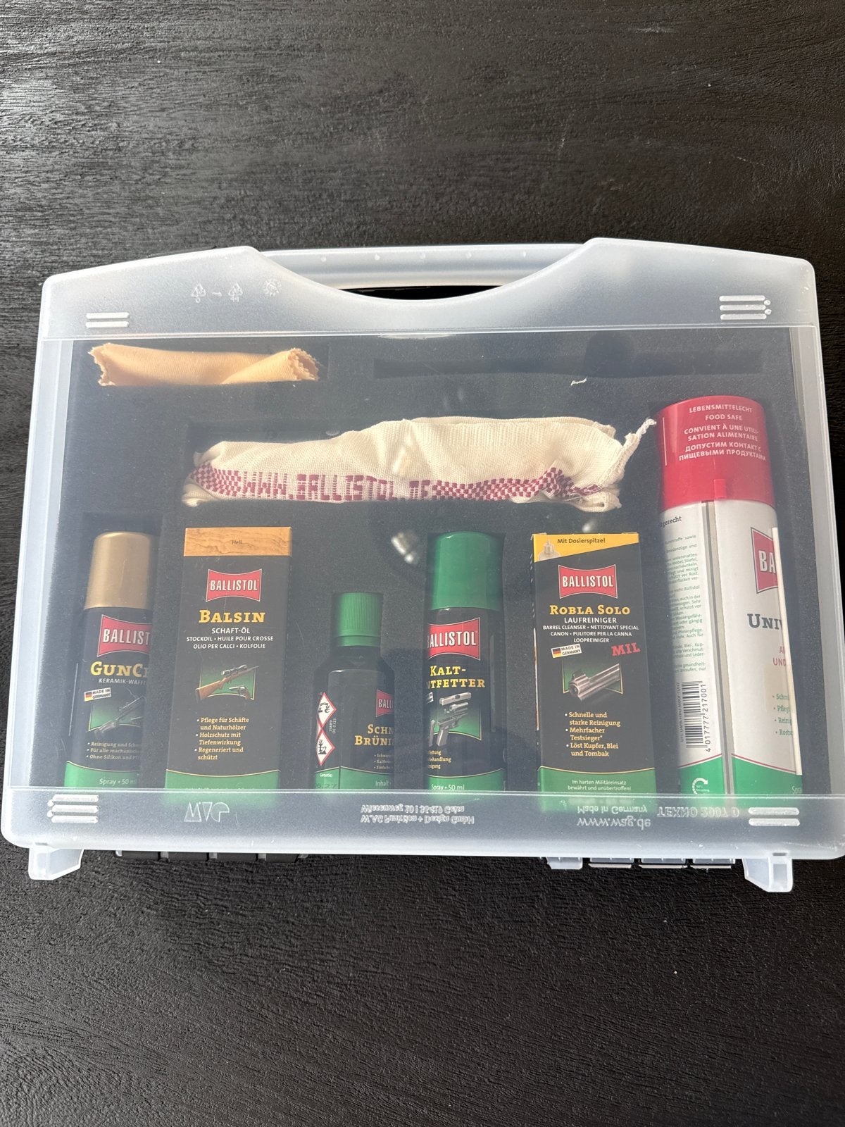 Ballistol Wapenverzorgingsset - Nieuw en Ongebruikt, Sport en Fitness, Schietsport-accessoires, Ophalen of Verzenden, Nieuw