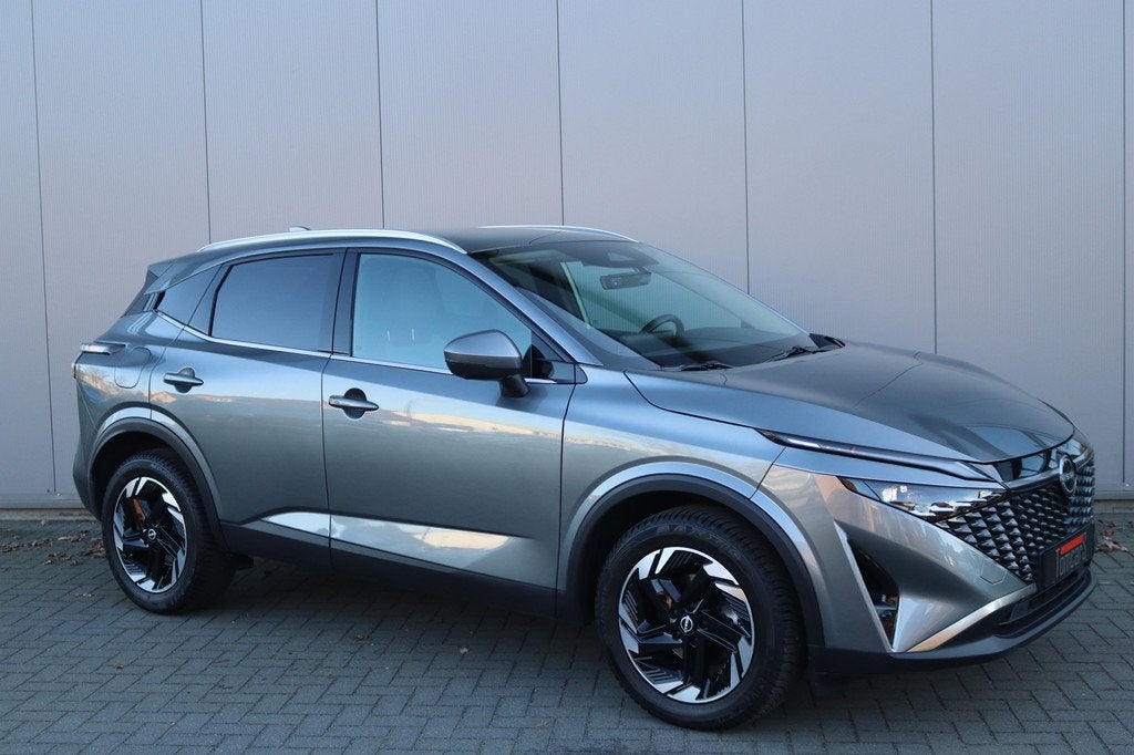 Nissan QASHQAI 1.3DIG-T MHEV 158PK Automaat N-Connecta Panor, 12 maanden, Euro 6, 4 cilinders, Leder en Stof
