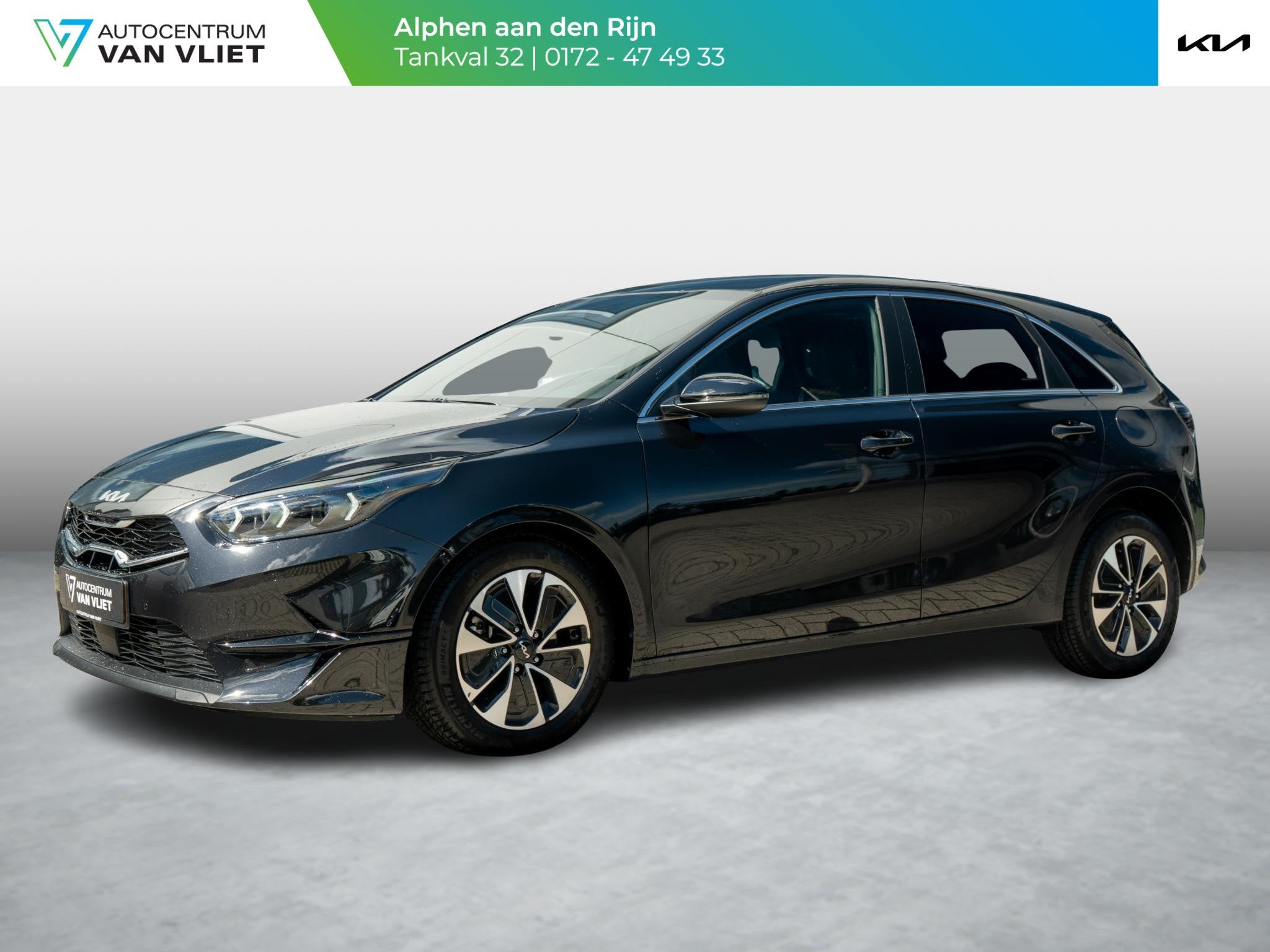 Kia Ceed 1.0 T-GDi MHEV Design Edition | Op Voorraad | Camer, Auto's, 710 kg, Zwart, Origineel Nederlands, Bedrijf