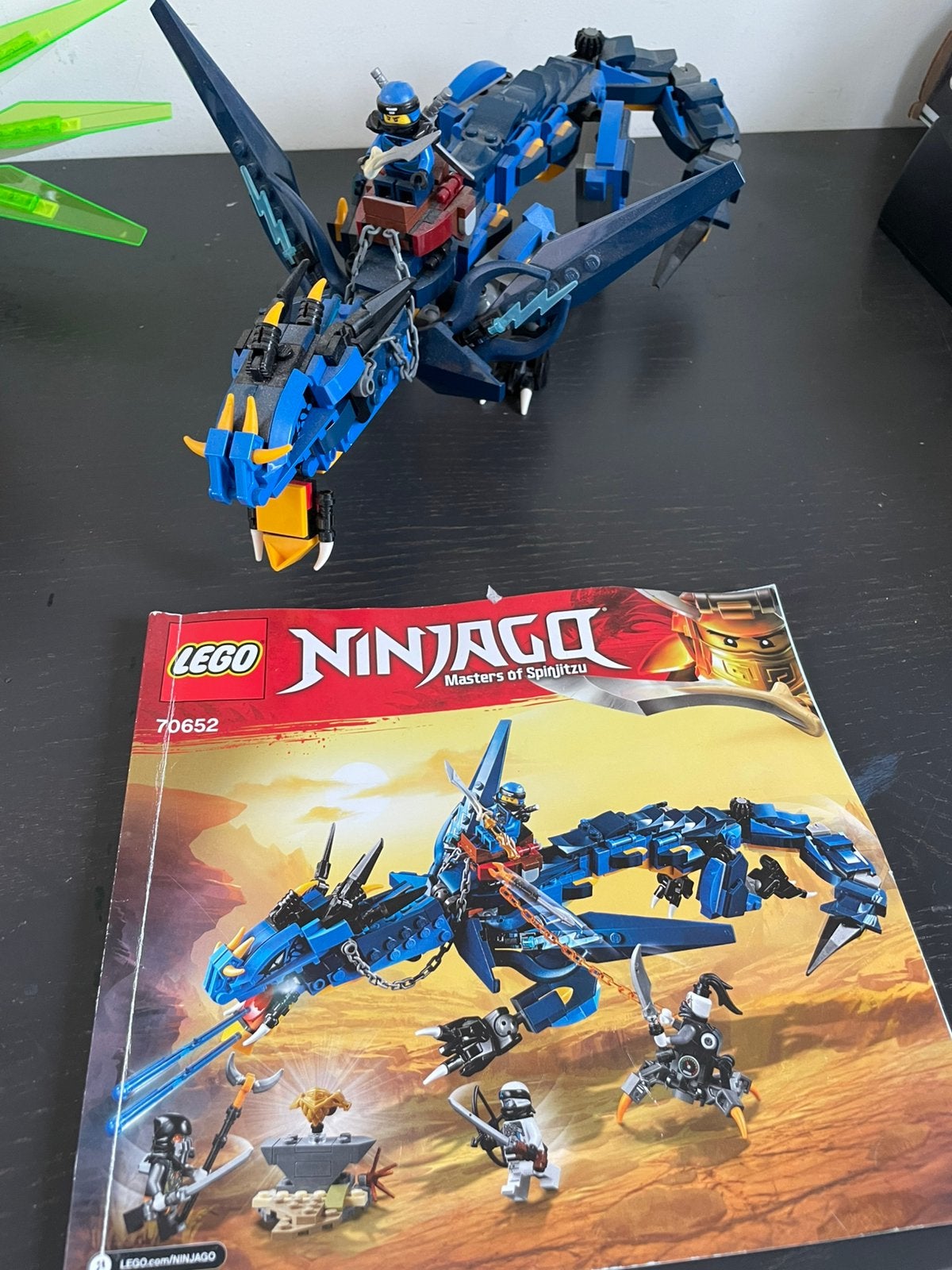 Lego Ninjago draak 70652, Gebruikt, Lego, Ophalen of Verzenden, Inclusief instructies