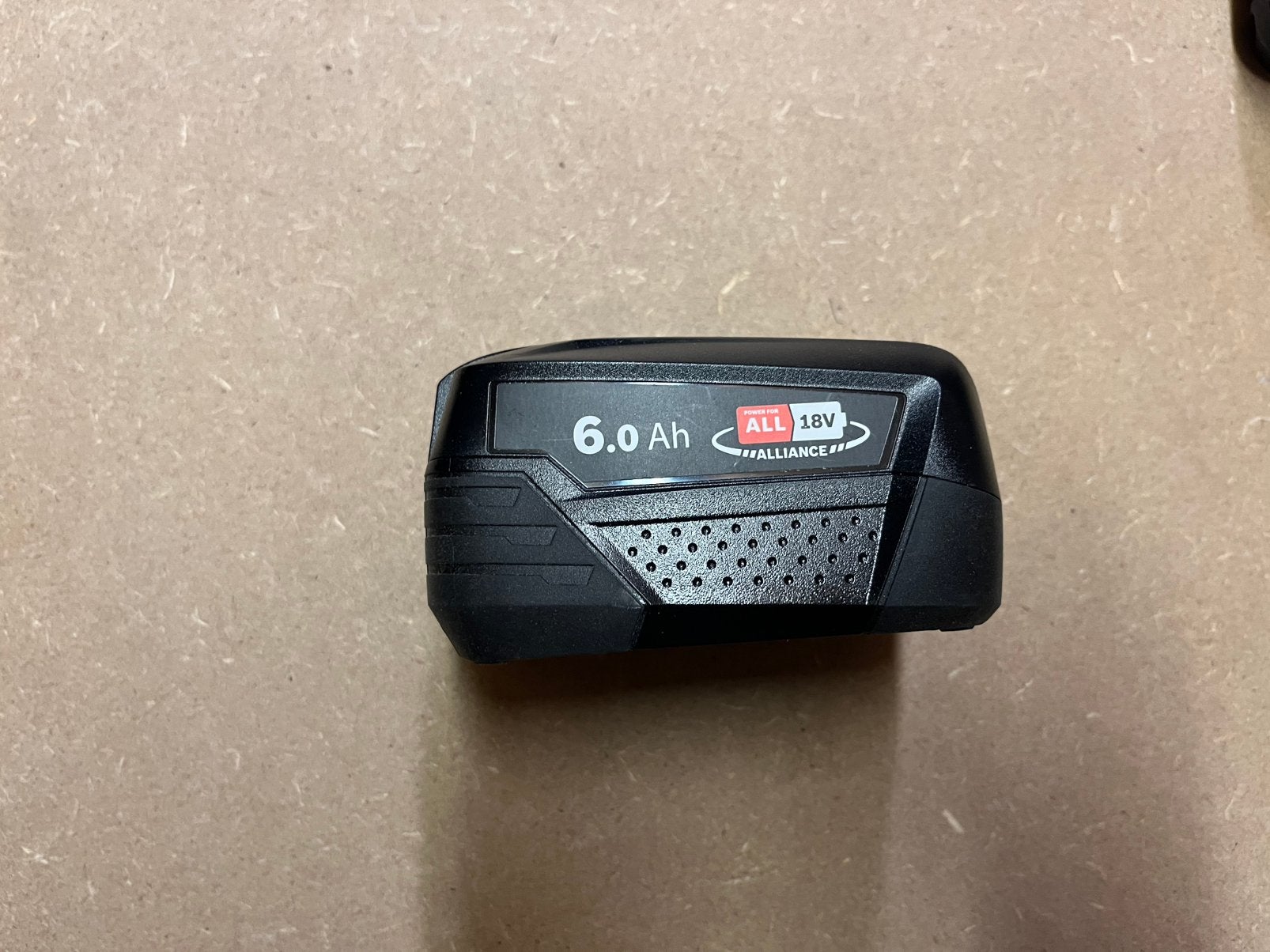 Bosch 18V 6.0Ah accu, Ophalen of Verzenden, Zo goed als nieuw