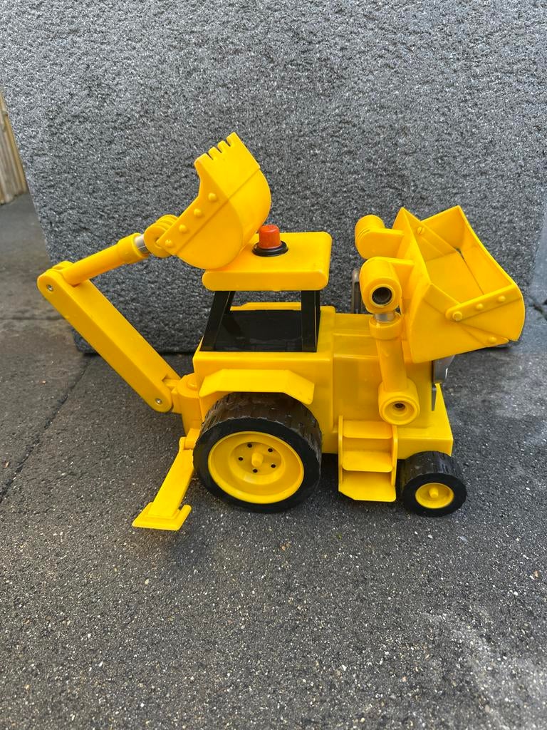 Bob de Bouwer graafmachine speelgoed, Ophalen of Verzenden, Gebruikt