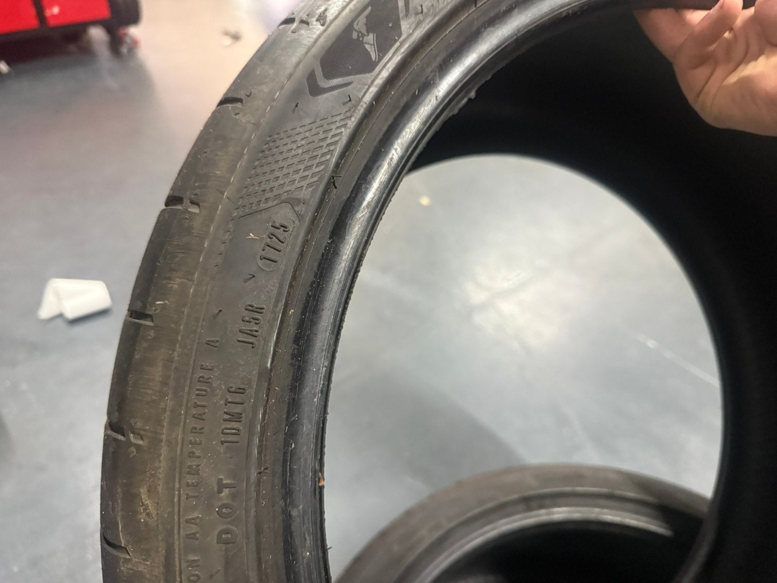 2x 315 30 21 105Y NA2 Goodyear Eagle F1 Supersport 6MM 2025, Auto-onderdelen, Banden en Velgen, Gebruikt, Band(en), Personenwagen