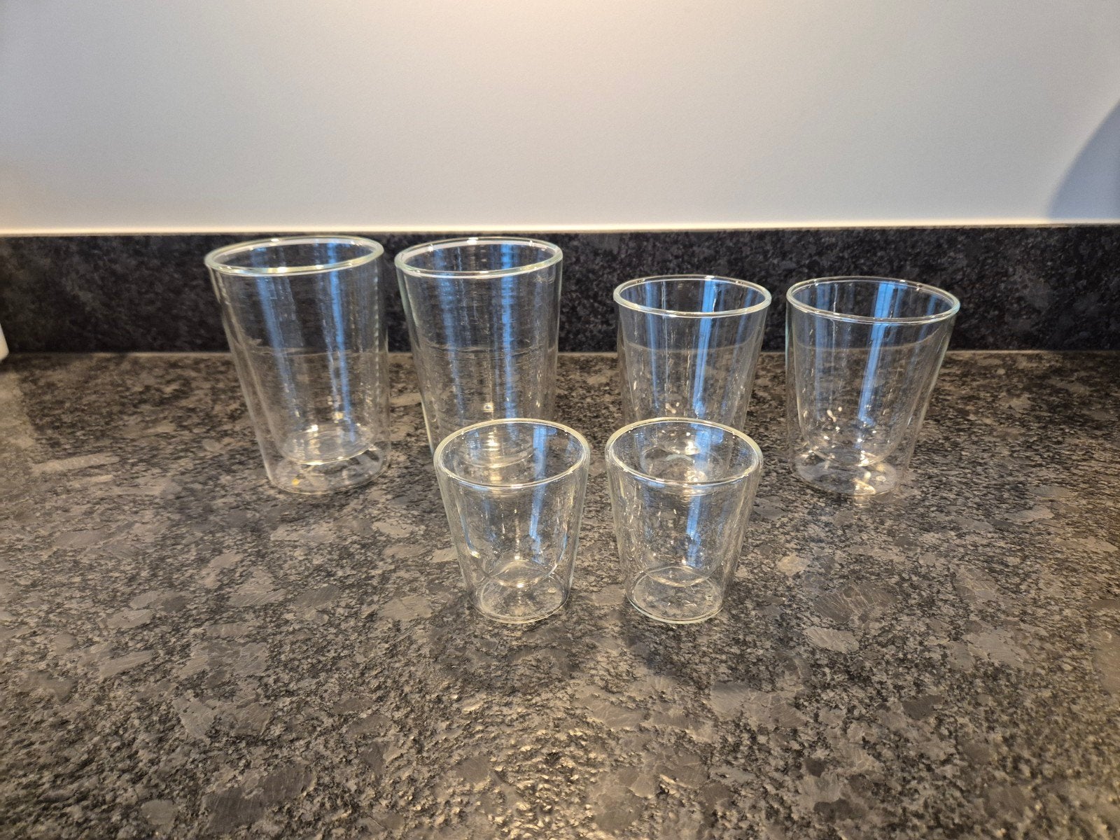 Dubbelwandige glazen, Huis en Inrichting, Keuken | Servies, Ophalen of Verzenden, Glas, Overige stijlen, Glas of Glazen