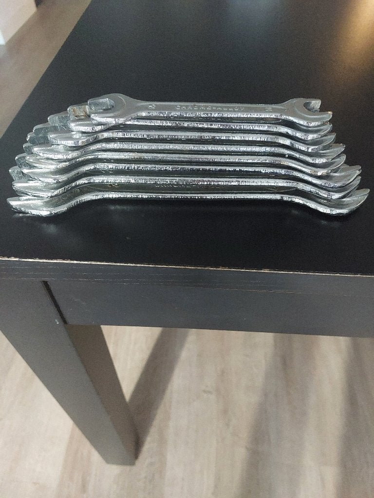 Steeksleutelset  Chrome Alloy   8 dlg, Ophalen, Zo goed als nieuw, Sleutel/ratel, Overige merken