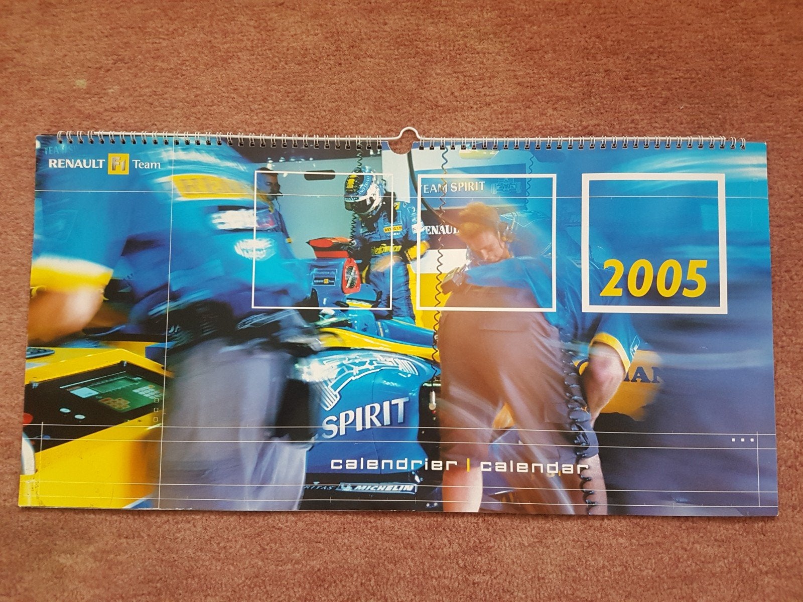 Renault kalender F1. Ferrari poster en draagtasje, Ophalen of Verzenden, Zo goed als nieuw