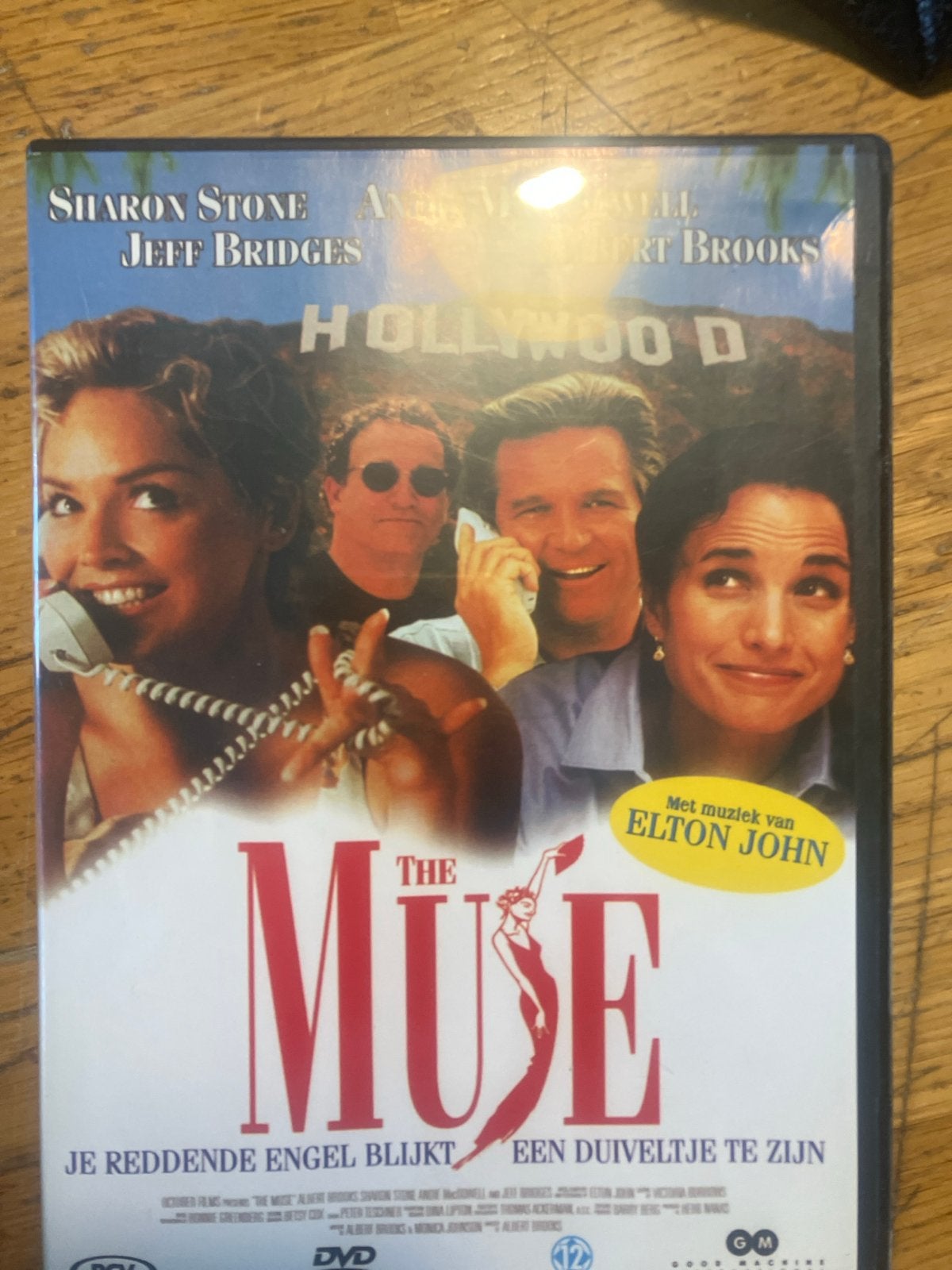 The Muse DVD - Sharon Stone, Jeff Bridges, Albert Brooks, Nederlands, Romantische komedie, Ophalen of Verzenden, Vanaf 12 jaar