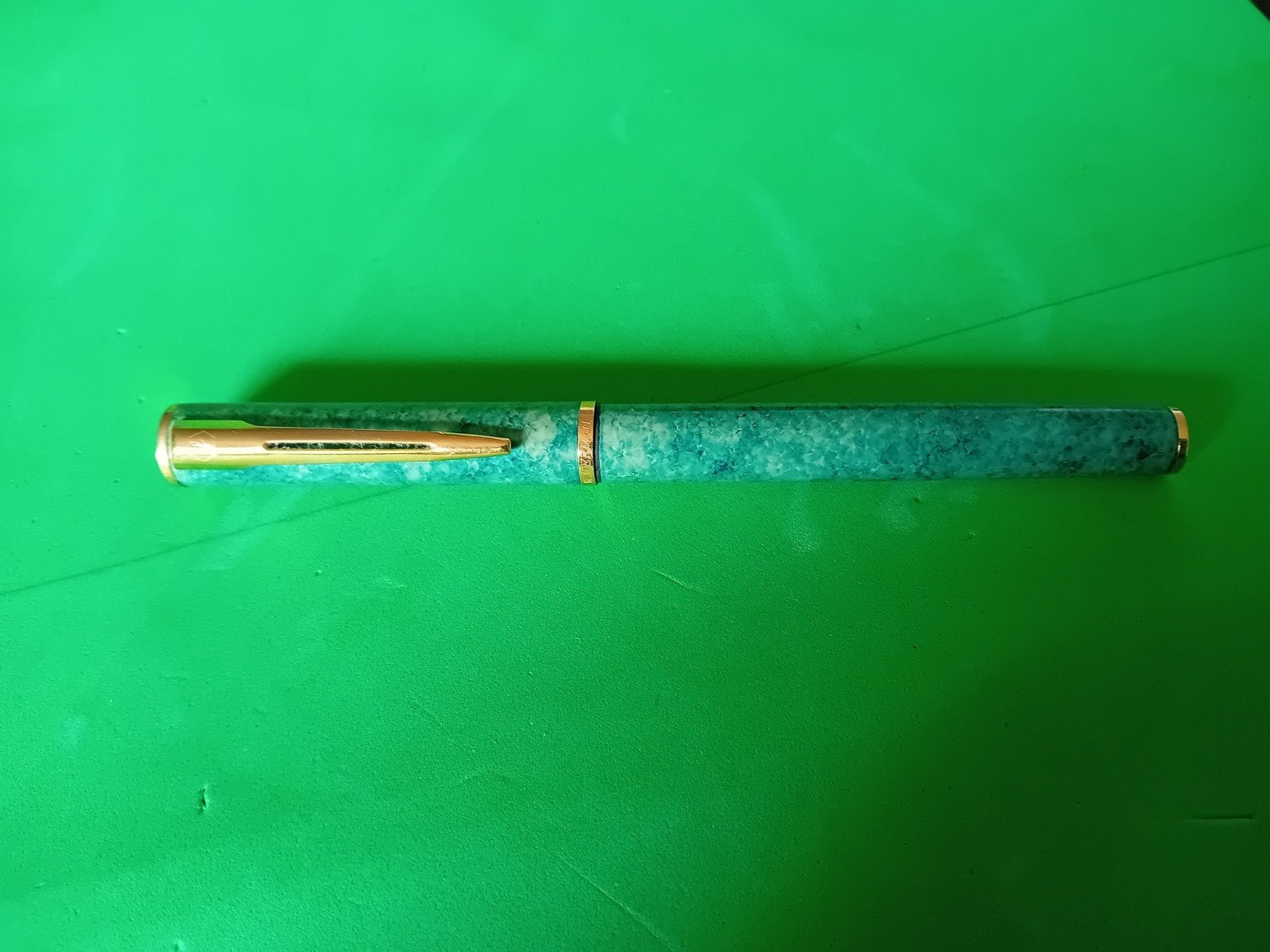 groene pen Waterman, Ophalen of Verzenden