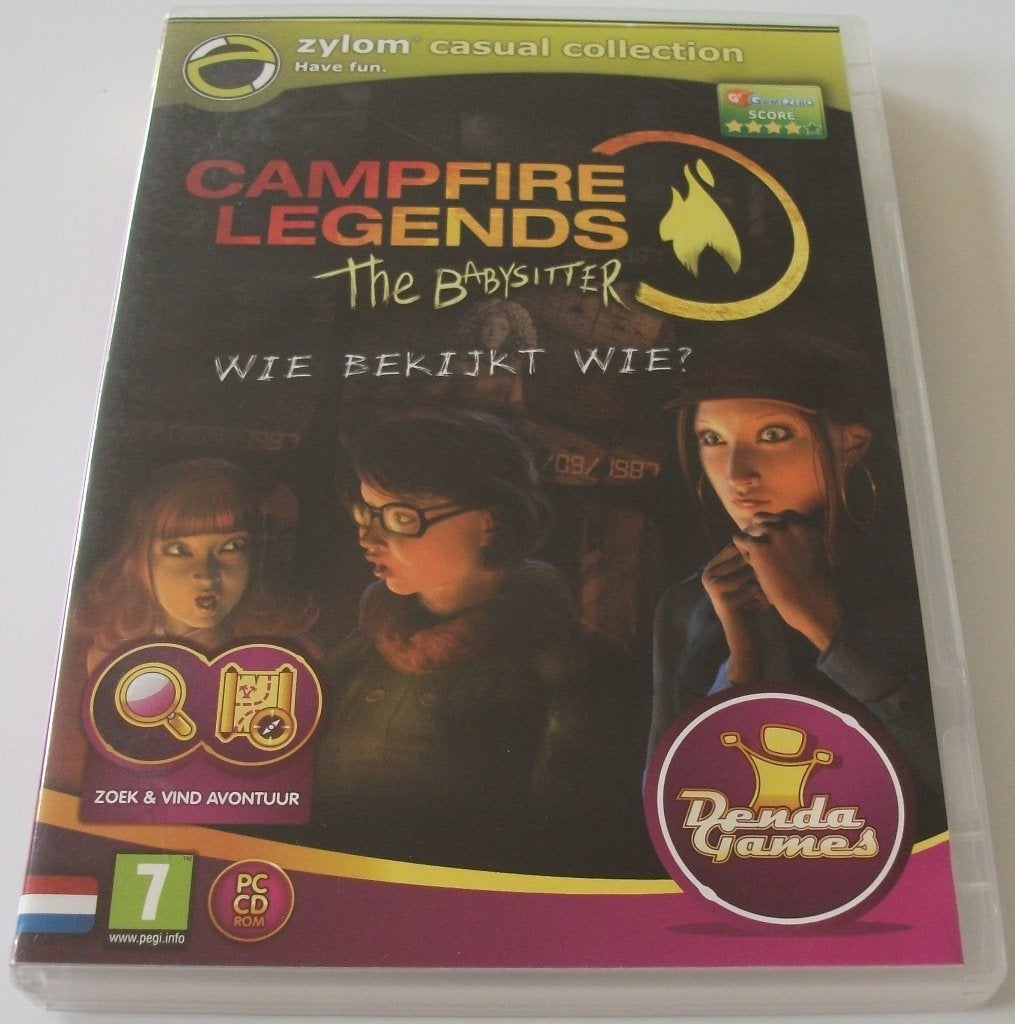 PC Game *** CAMPFIRE LEGENDS 2 *** The Babysitter, Puzzel en Educatief, 1 speler, Ophalen of Verzenden, Zo goed als nieuw