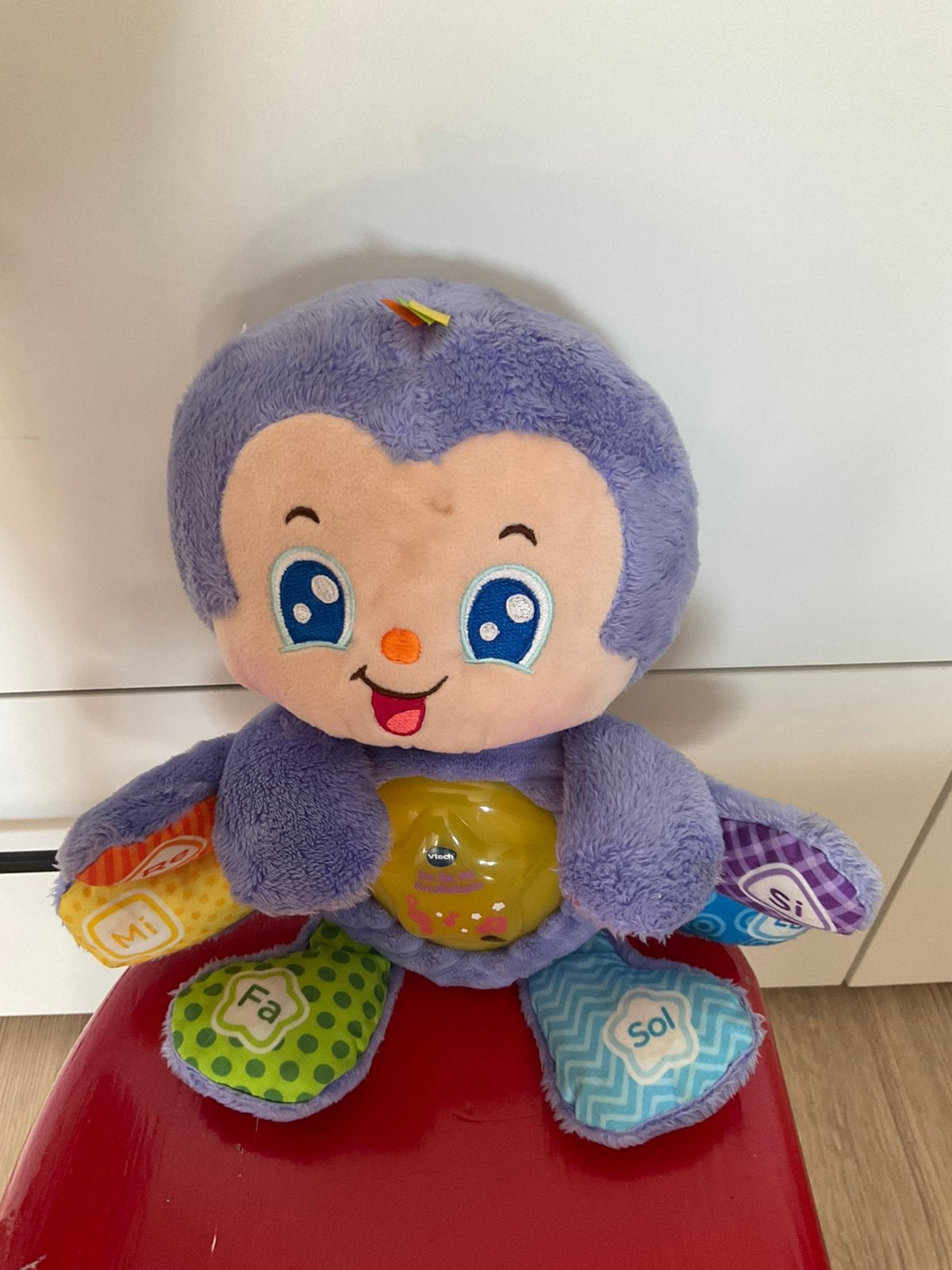 Vtech knuffelspin, Kinderen en Baby's, Ophalen of Verzenden, Gebruikt, 6 maanden tot 2 jaar