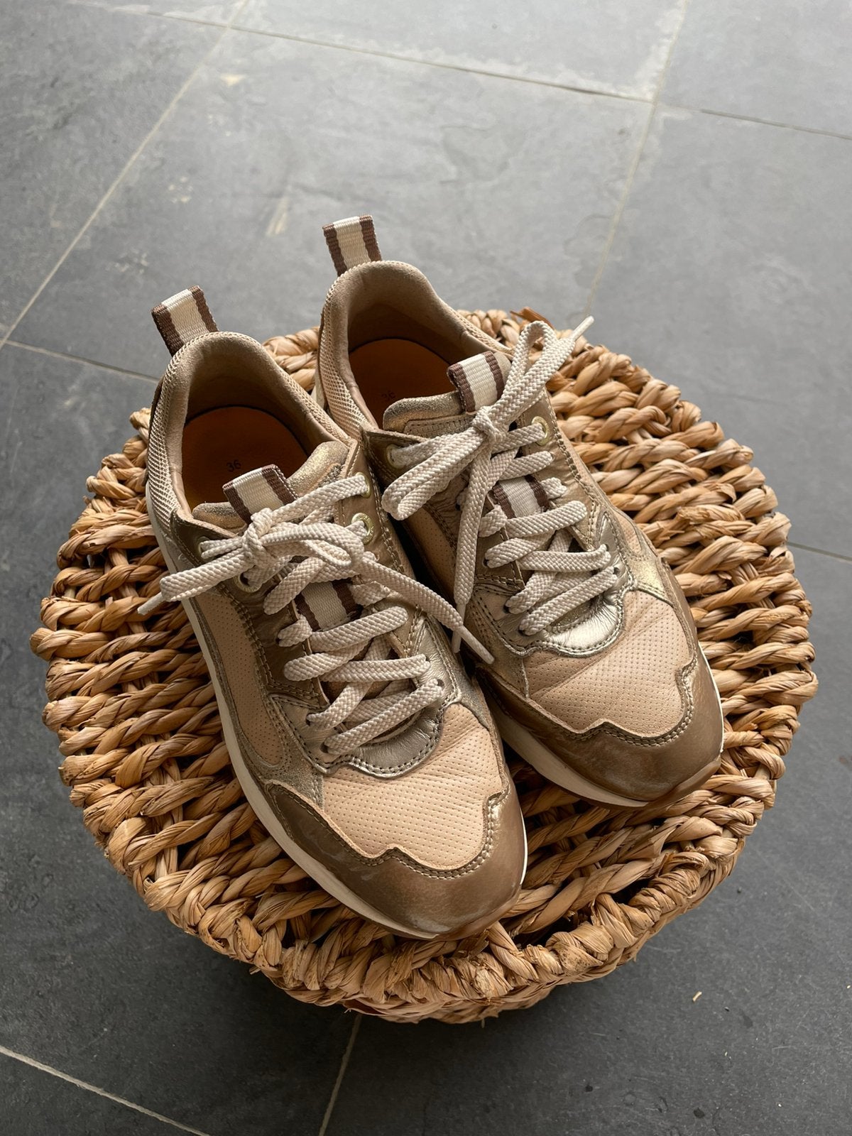 Xsensible schoenen, Beige, Ophalen of Verzenden, Sneakers of Gympen, Zo goed als nieuw