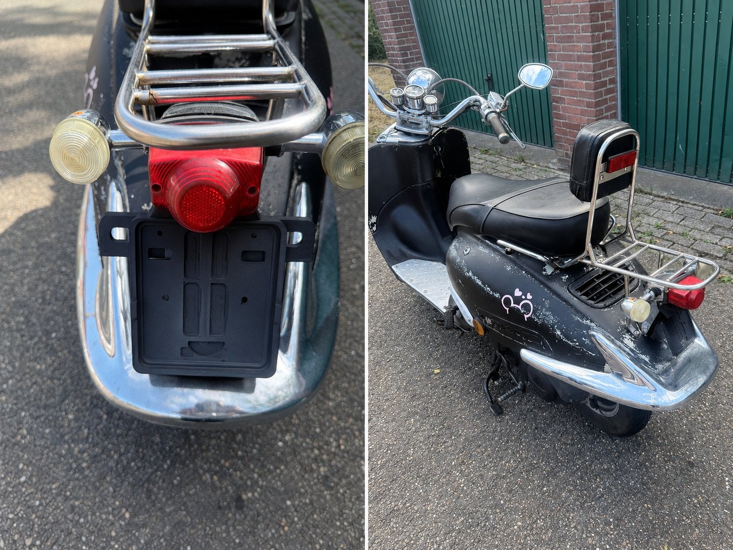 Killerbee scooter blauw kenteken - opknapper, Ophalen, Gebruikt, Benzine, Overige merken