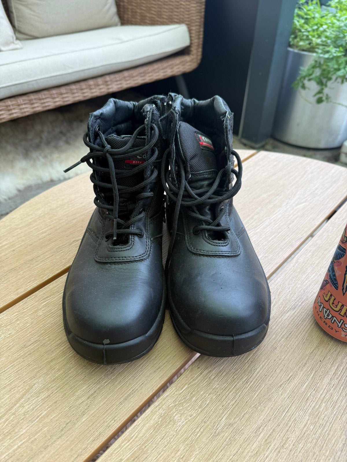 Zwarte stalen neus schoen, Ophalen of Verzenden, Nieuw