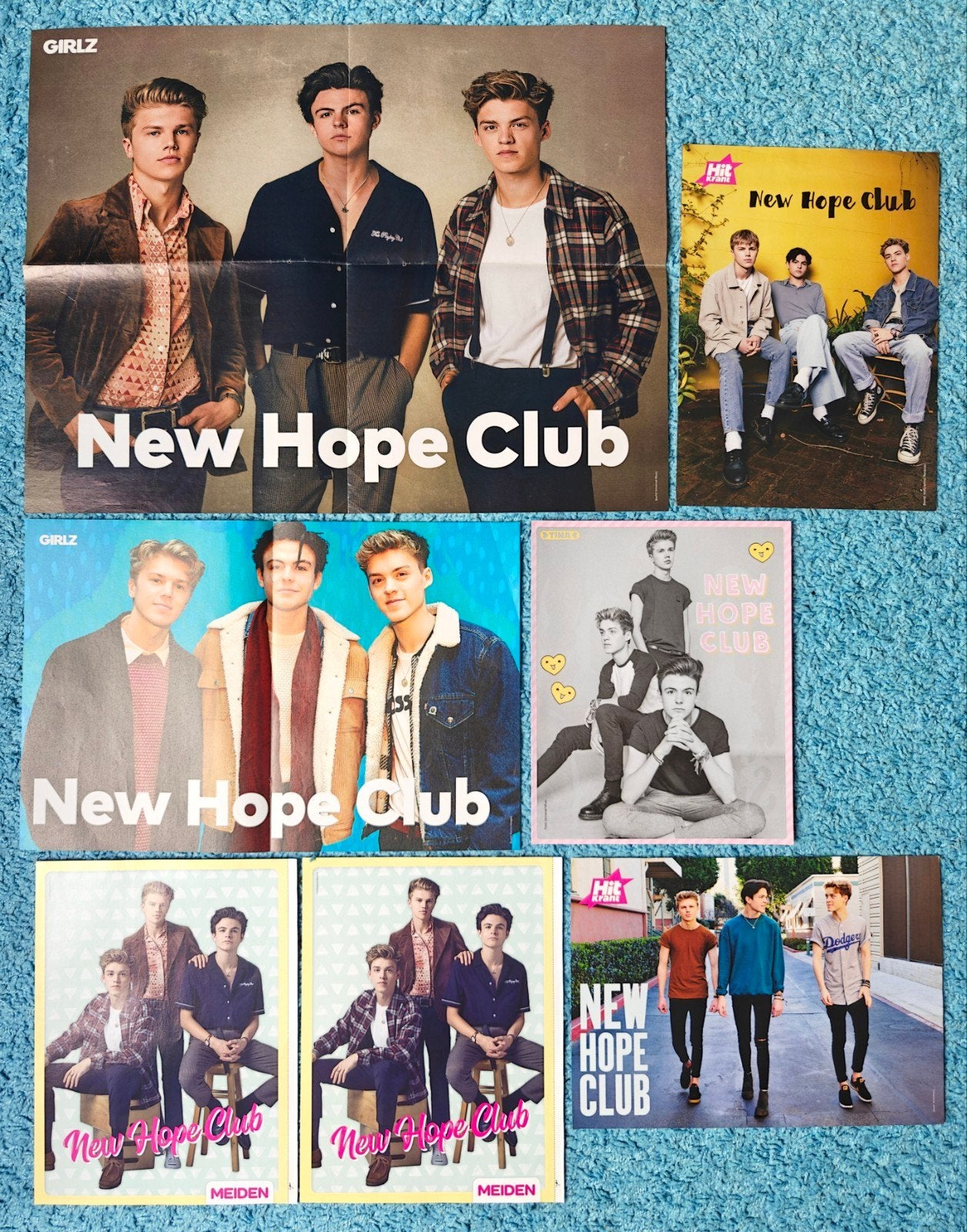 New Hope Club posters, Verzamelen, Posters, Ophalen of Verzenden, Nieuw, A1 t/m A3, Muziek
