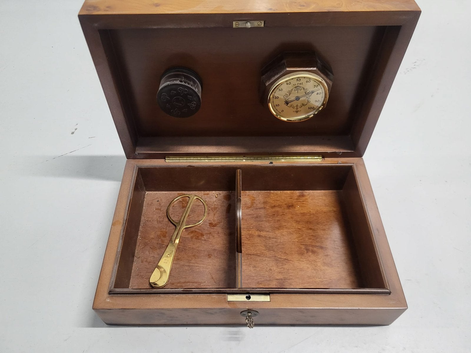 Houten humidor, Ophalen, Zo goed als nieuw