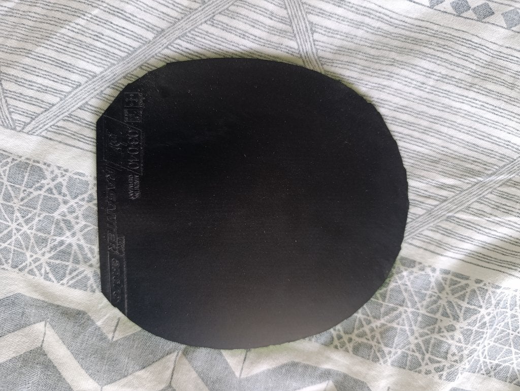 Rasanter v47 rubber tafeltennis, Sport en Fitness, Ophalen of Verzenden, Zo goed als nieuw, Net, Batje(s) of Balletje(s)
