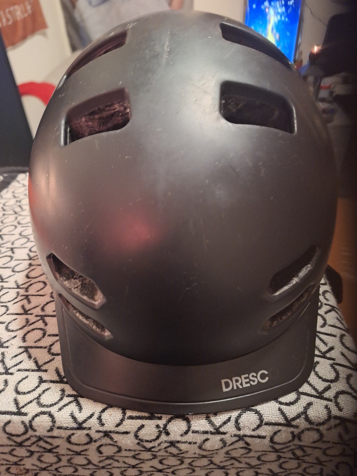 Dresco fietshelm - Zwart - Maat M, Ophalen, Gebruikt, M, Dresco