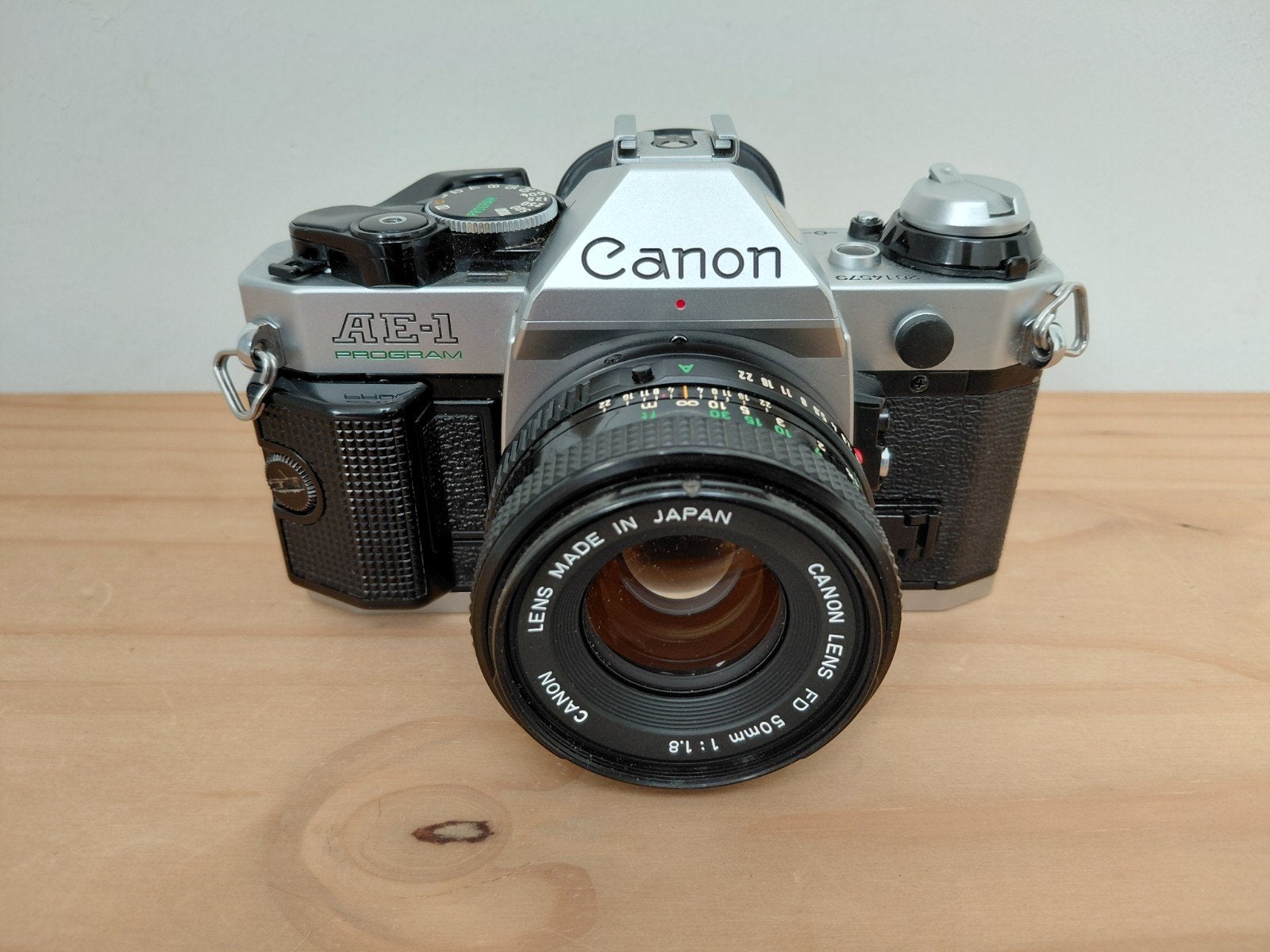 Canon AE-1 Program + service, Audio, Tv en Foto, Fotocamera's Analoog, Ophalen of Verzenden, Refurbished, Spiegelreflex, Canon