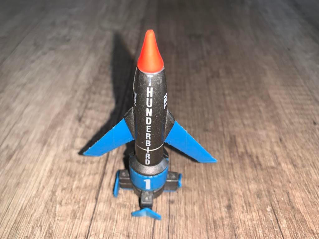 Thunderbird 1 Speelgoed Raket - Vintage Model, Verzamelen, Ophalen of Verzenden, Gebruikt