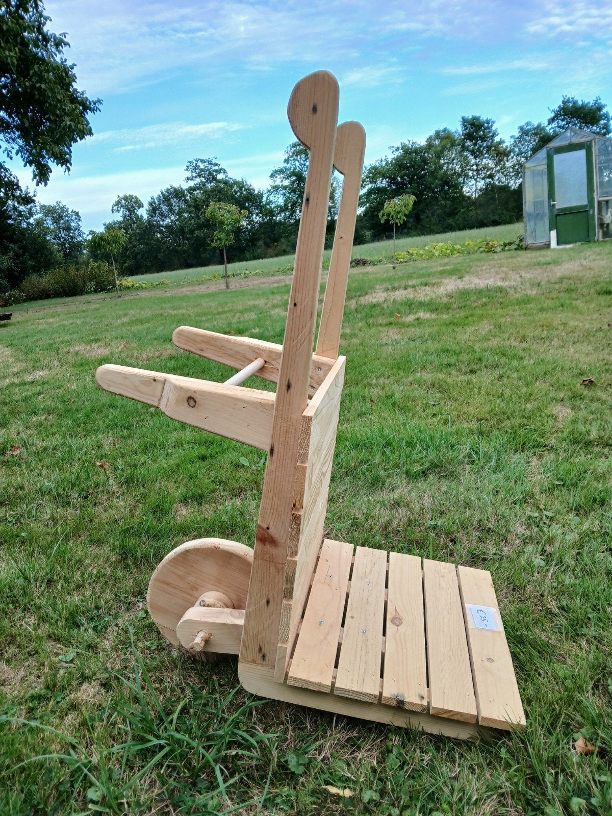 DECORATIE steenkruiwagen, Ophalen, Nieuw