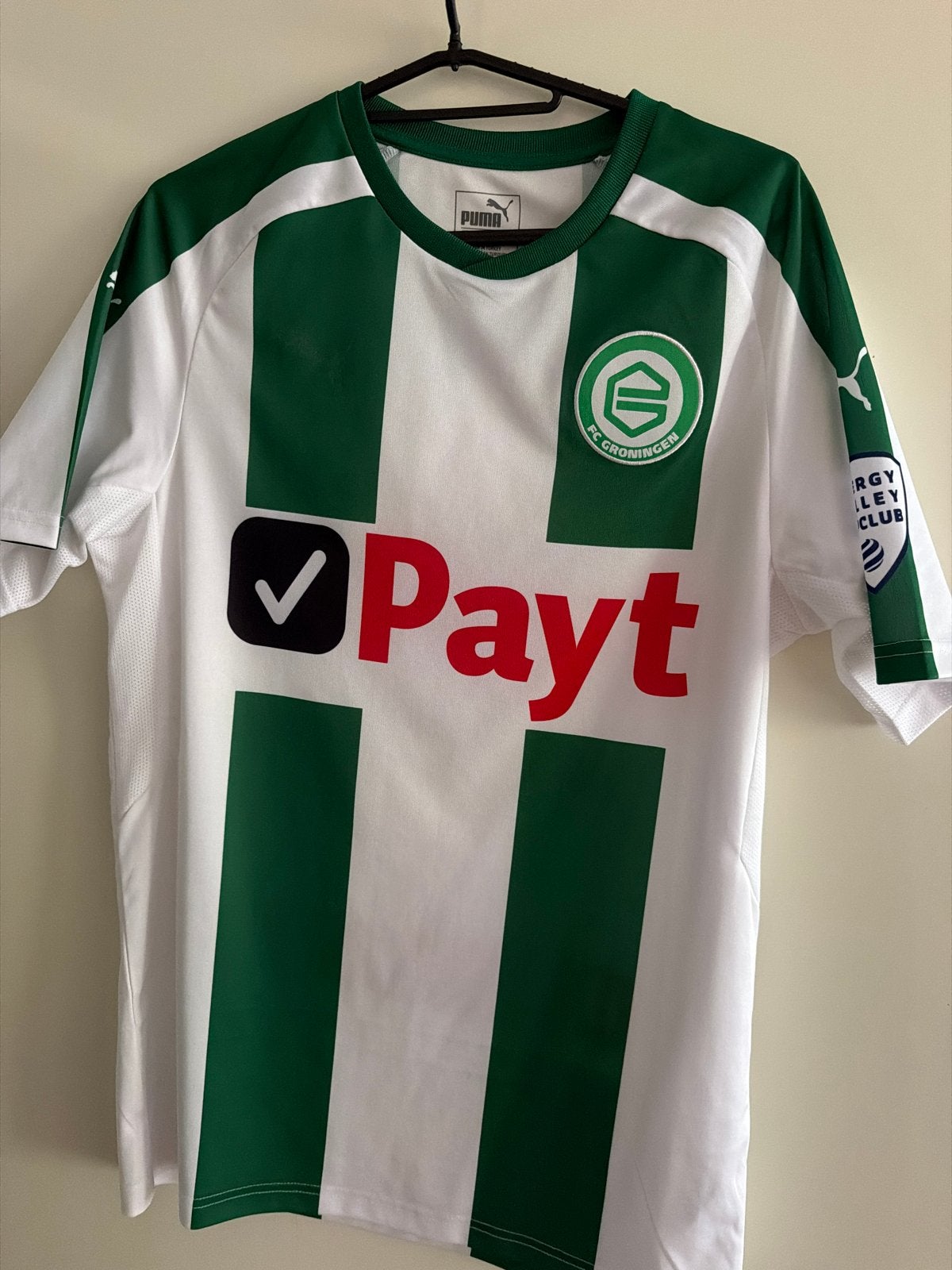 FC Groningen shirt maat M - Nette staat, Ophalen of Verzenden, Voetbal, Gedragen, Meerkleurig