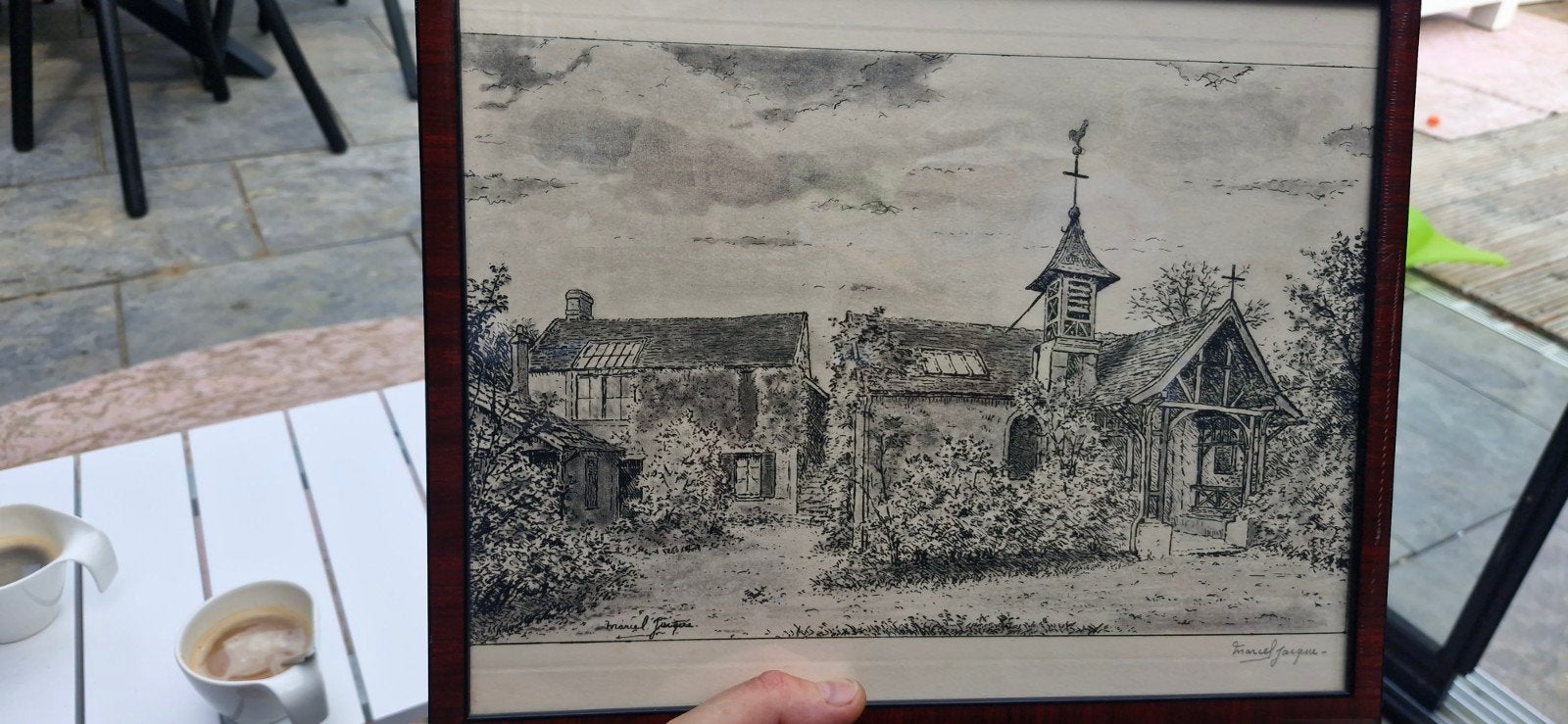 Ets van Marcel Jacque (1906-1981) - School van Barbizon, Antiek en Kunst, Kunst | Etsen en Gravures, Ophalen of Verzenden, Origineel