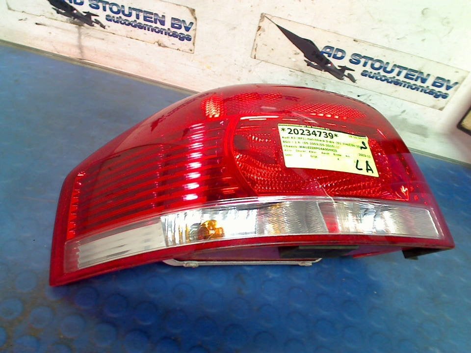 Achterlicht Links Audi A3 (8P1) 2003 8P0945095024S, Gebruikt, Auto-Union-Straße  1, Ingolstadt 85057, , Duitsland, Info@audi.de