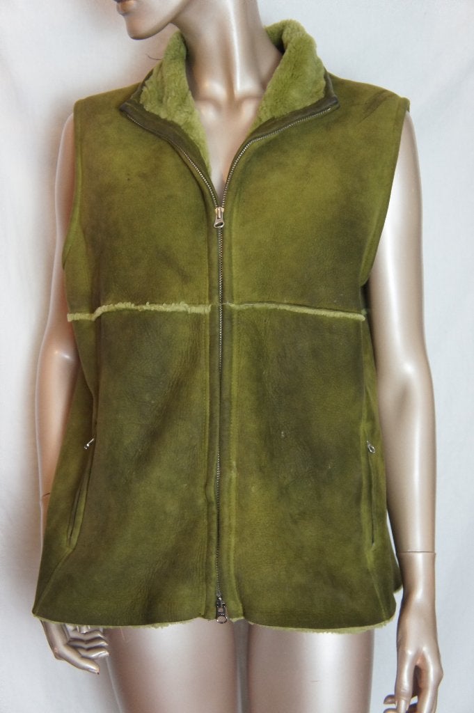 PIELINI bodywarmer maat L SCHAPENVACHT, Ophalen, -, -, Maat 42/44 (L)