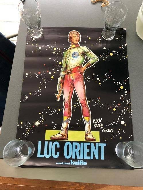 luc orient weekblad kuifje bestel poster, Boeken, Stripboeken, Eén stripboek, Ophalen of Verzenden, Zo goed als nieuw
