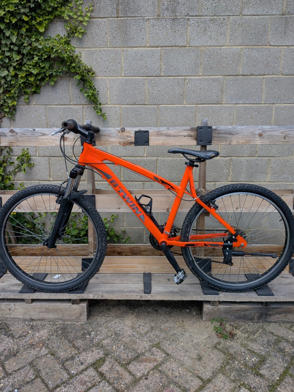 Btwin Rockrider 340 26" Mountainbike - Oranje, Gebruikt, Hardtail, Ophalen, Overige merken