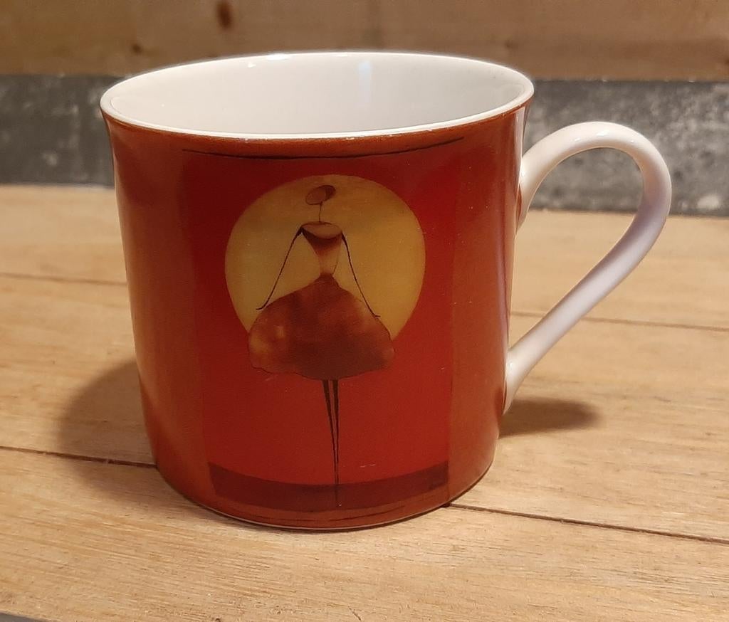 Beker ballerina. Ona. International graphics., Ophalen of Verzenden, Overige stijlen, Overige typen