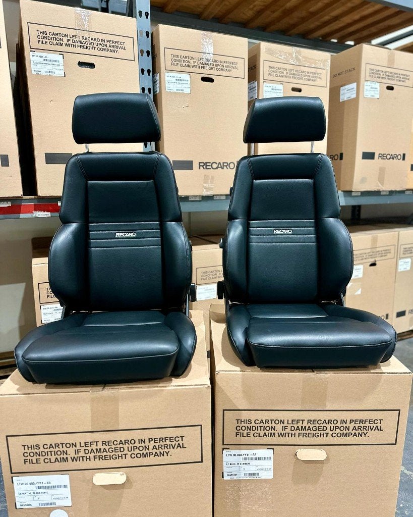 Recaro Classic LS Leder zwart kuipstoel sportstoel, Auto diversen, Tuning en Styling, Ophalen of Verzenden