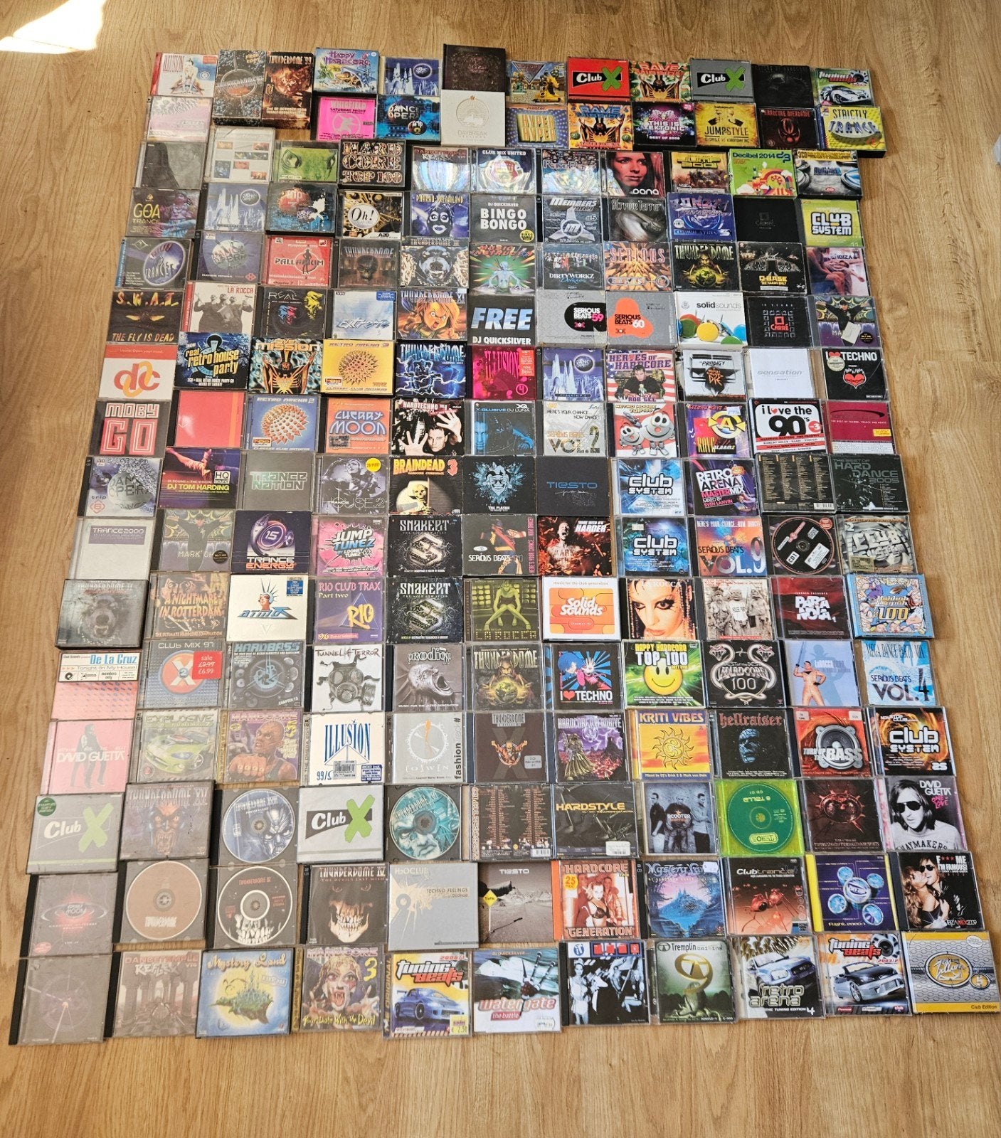 Lot Dance Hardcore Hardstyle House Trance Jumpstyle cd's, Ophalen, Gebruikt