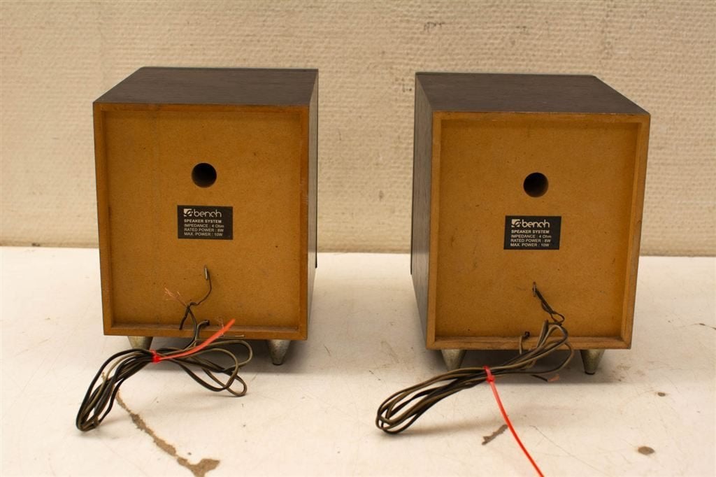 2 stuks Ebench luidsprekers 39532, Audio, Tv en Foto, Ophalen of Verzenden, Gebruikt, Minder dan 60 watt, Overige merken