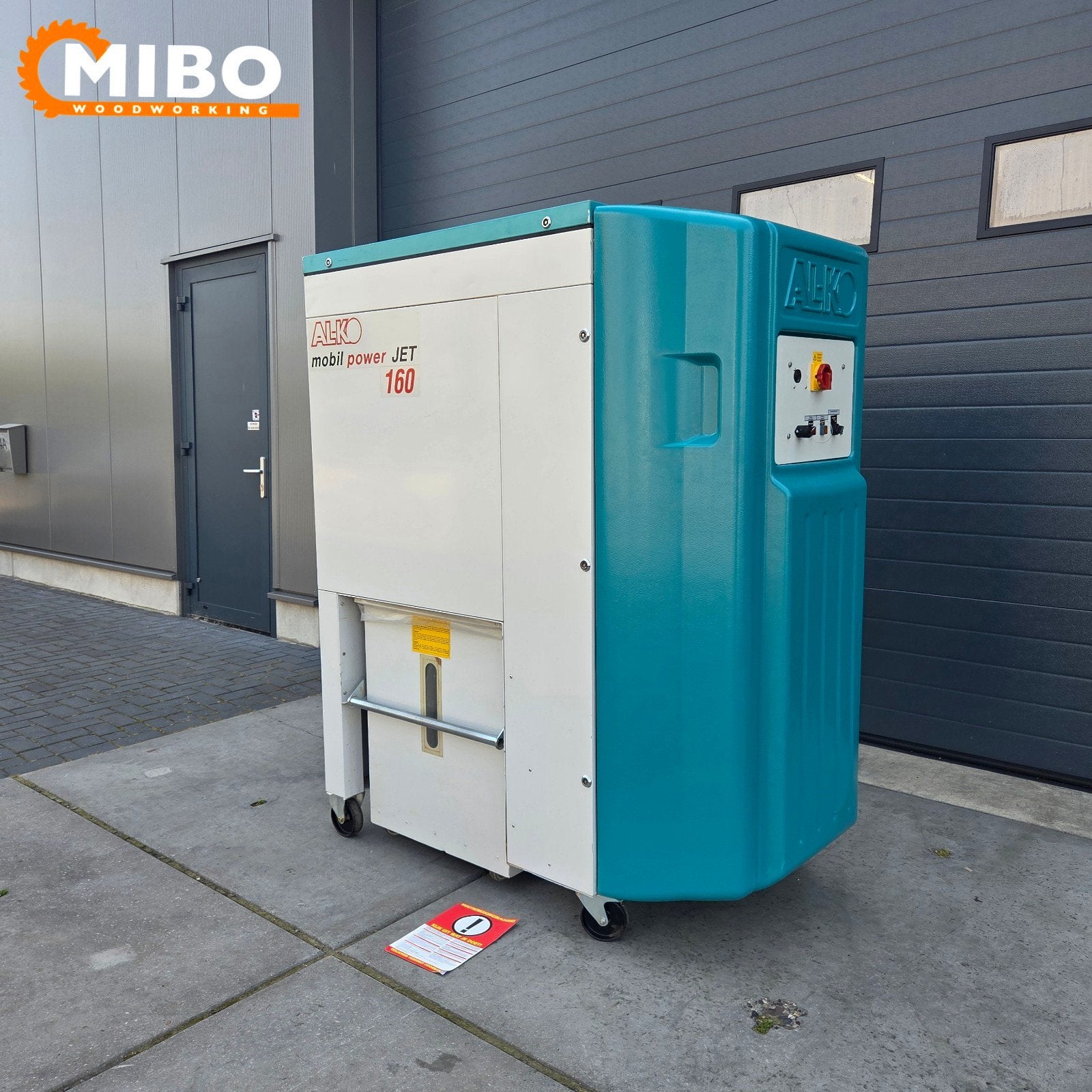 Alko mobiljet afzuiging 160 model ** Houtmot afzuiger