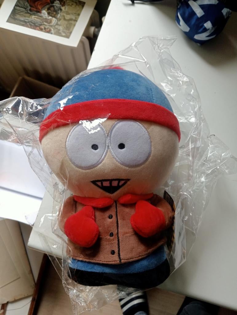 South Park knuffel - Stan 25 cm - nieuw in plastic., Verzamelen, Ophalen of Verzenden, Nieuw, Dier