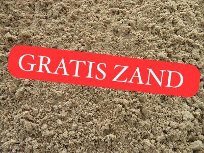Zand - gratis af te halen., Tuin en Terras, Zand, Ophalen, Nieuw, Ophoogzand