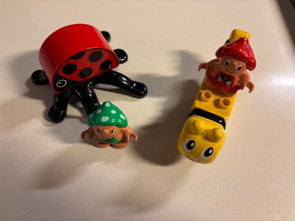 Lego duplo boselfjes set met lieveheersbeestje, rups dieren!, Kinderen en Baby's, Speelgoed | Duplo en Lego, Overige thema's, Overige typen