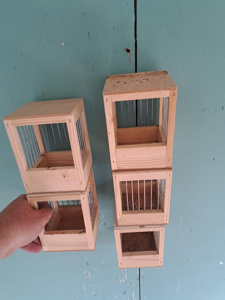 8 nieuwe nestkastjes, Dieren en Toebehoren, Ophalen of Verzenden, Nieuw, Kooi-accessoires