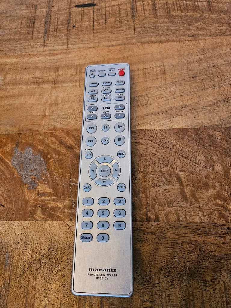 Marantz RC001DV afstandsbediening, Ophalen of Verzenden, Gebruikt, Origineel, Dvd