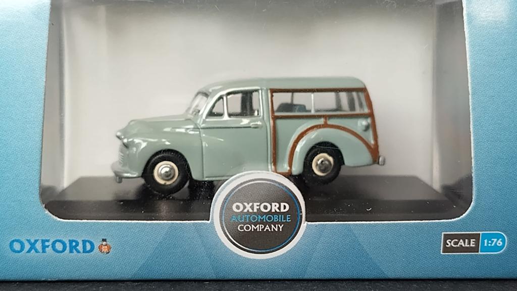 Morris Minor Traveller 1:76 Oxford Diecast Pol, Auto, Verzenden, ., Nieuw