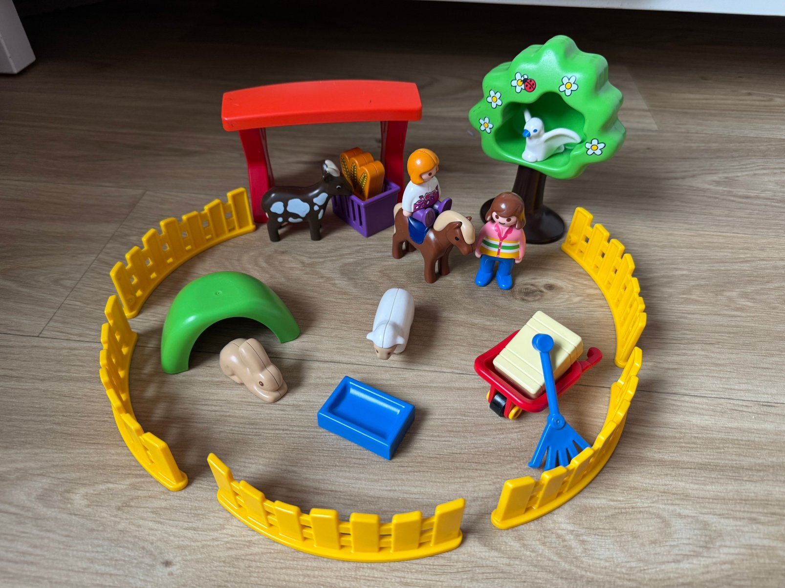 Playmobil 1.2.3 Kinderboerderij 6963, Ophalen of Verzenden, 1.2.3