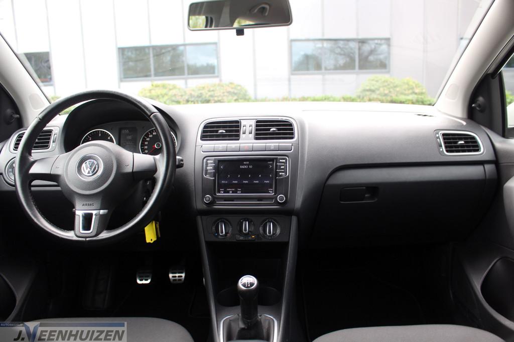 Volkswagen Polo 1.2 TDI BlueMotion Trendline 2010 Cruise Air, Voorwielaandrijving, Euro 5, Stof, Gebruikt