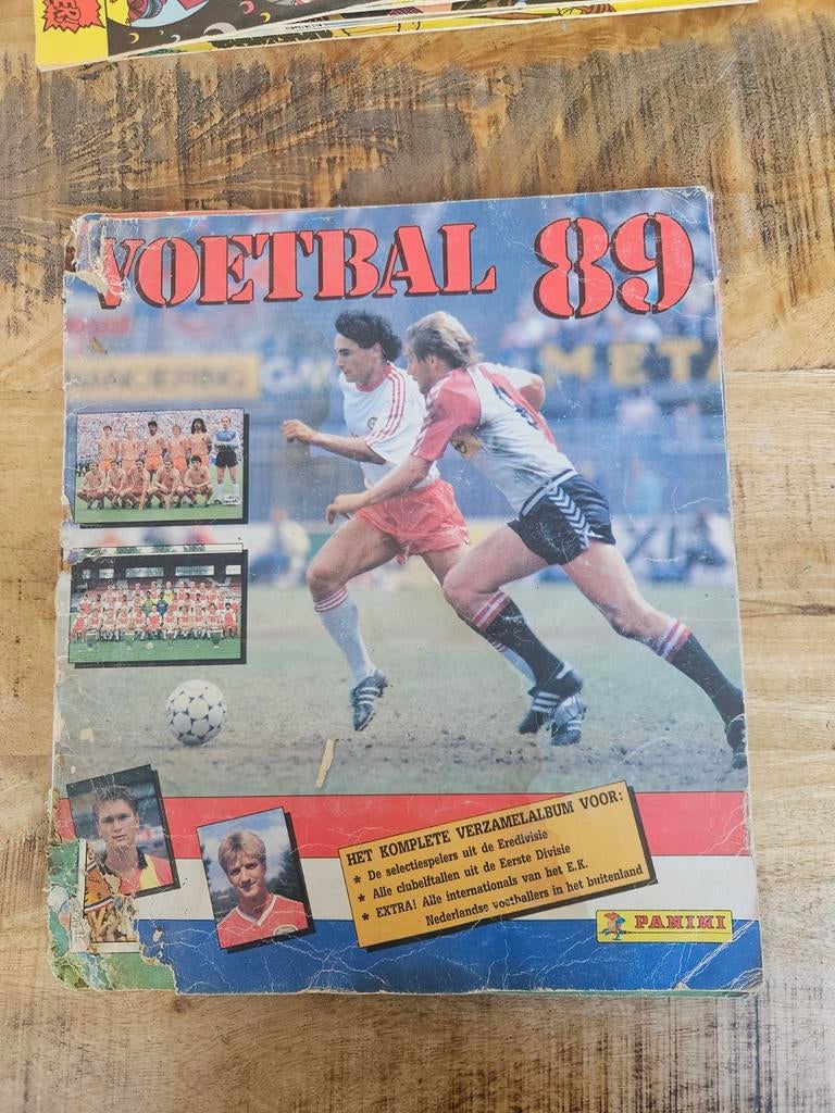 Voetbal Panini verzamelalbum 1989, Verzamelen, Ophalen of Verzenden