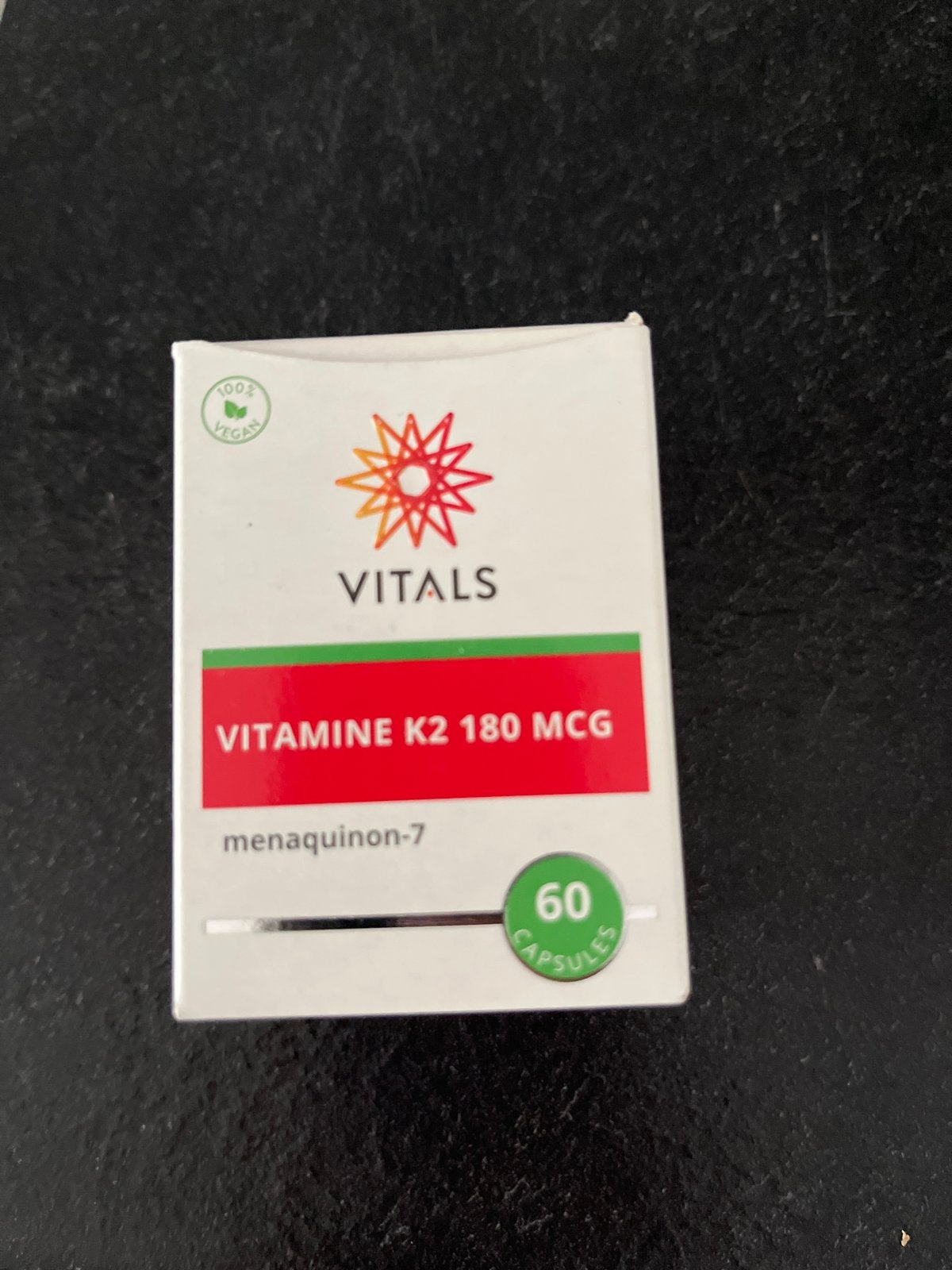 Nieuwe Vitals Vitamine K2 180 mcg - 60 capsules, Ophalen of Verzenden, Nieuw, Overige typen