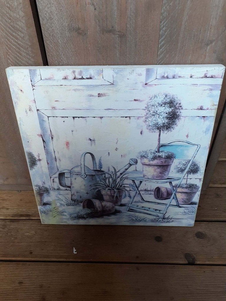 Canvas, Huis en Inrichting, Woonaccessoires | Schilderijen, Tekeningen en Foto's, Ophalen, Zo goed als nieuw, 50 tot 75 cm, Schilderij