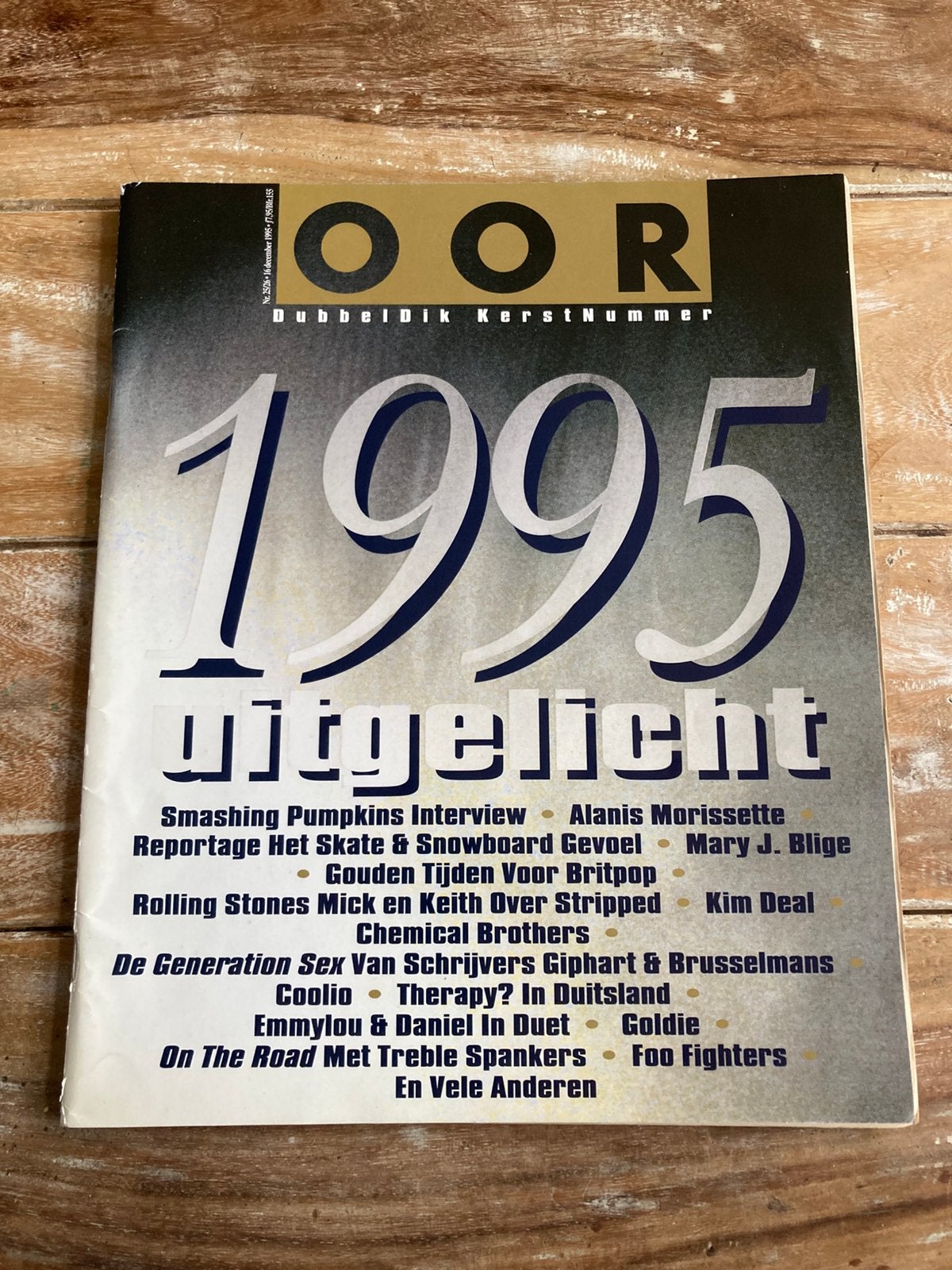 OOR Magazine 1995 Smashing Pumpkins RANCID Foo Fighters, Ophalen of Verzenden, Zo goed als nieuw, Muziek, Film of Tv